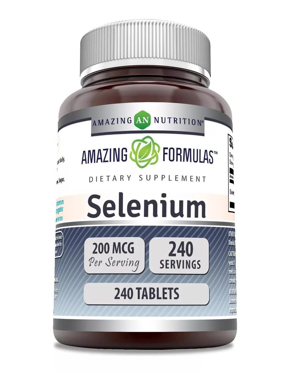 Selenium con selenio sabor natural de 240 tabletas Selenium con selenio sabor natural de 240 tabletas