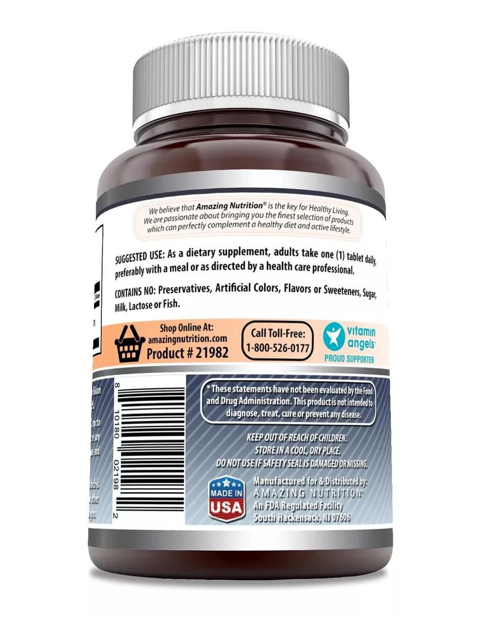 Selenium con selenio sabor natural de 240 tabletas 3