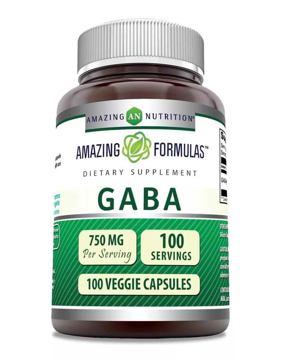 Gaba sabor natural de 100 cápsulas