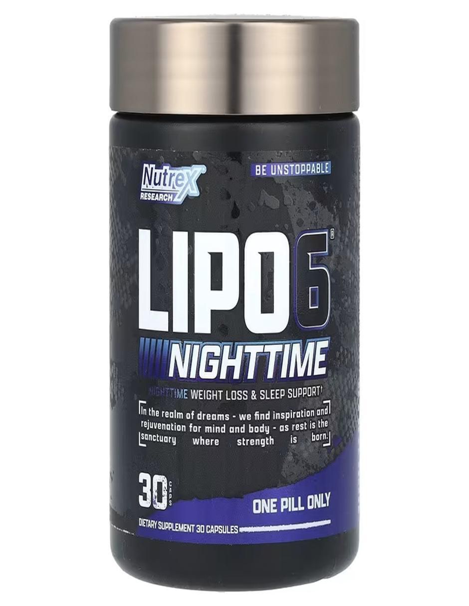 LIPO 6 Nighttime con cafeína