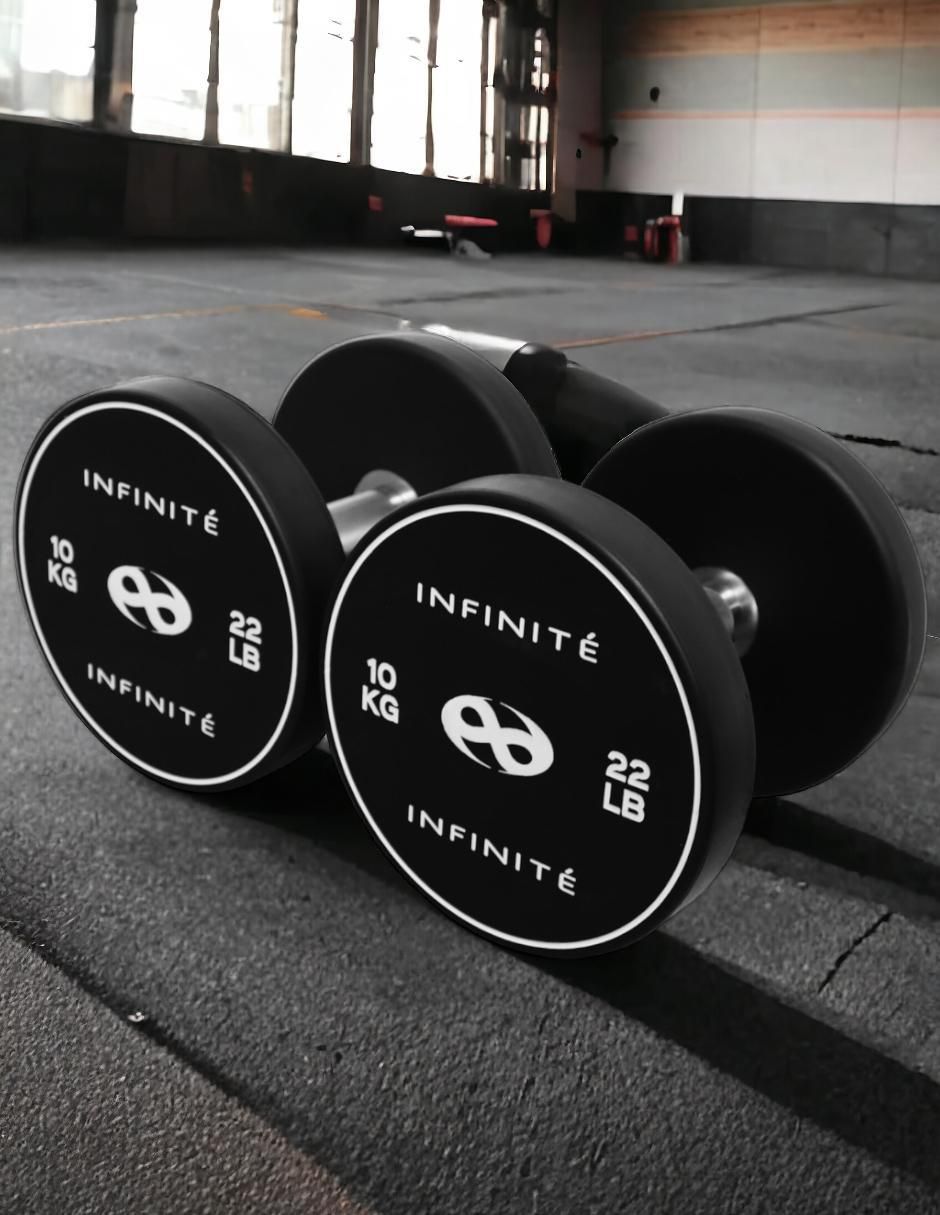 Set mancuernas de peso fijo 10 kg 2 piezas 2