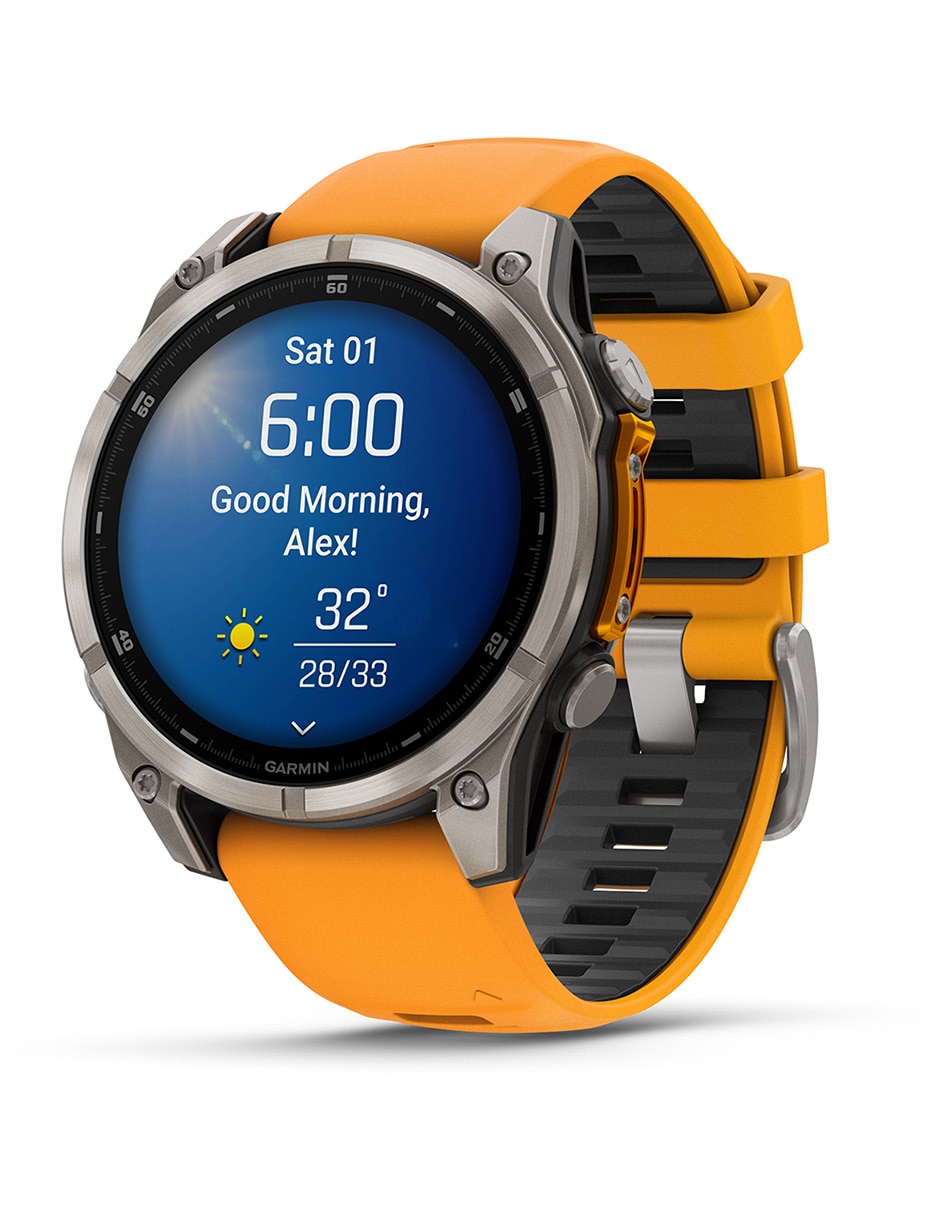 GARMIN EL FENIX 8 CUENTA, NARANJA