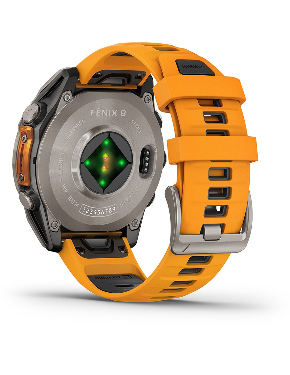 GARMIN EL FENIX 8 CUENTA, NARANJA