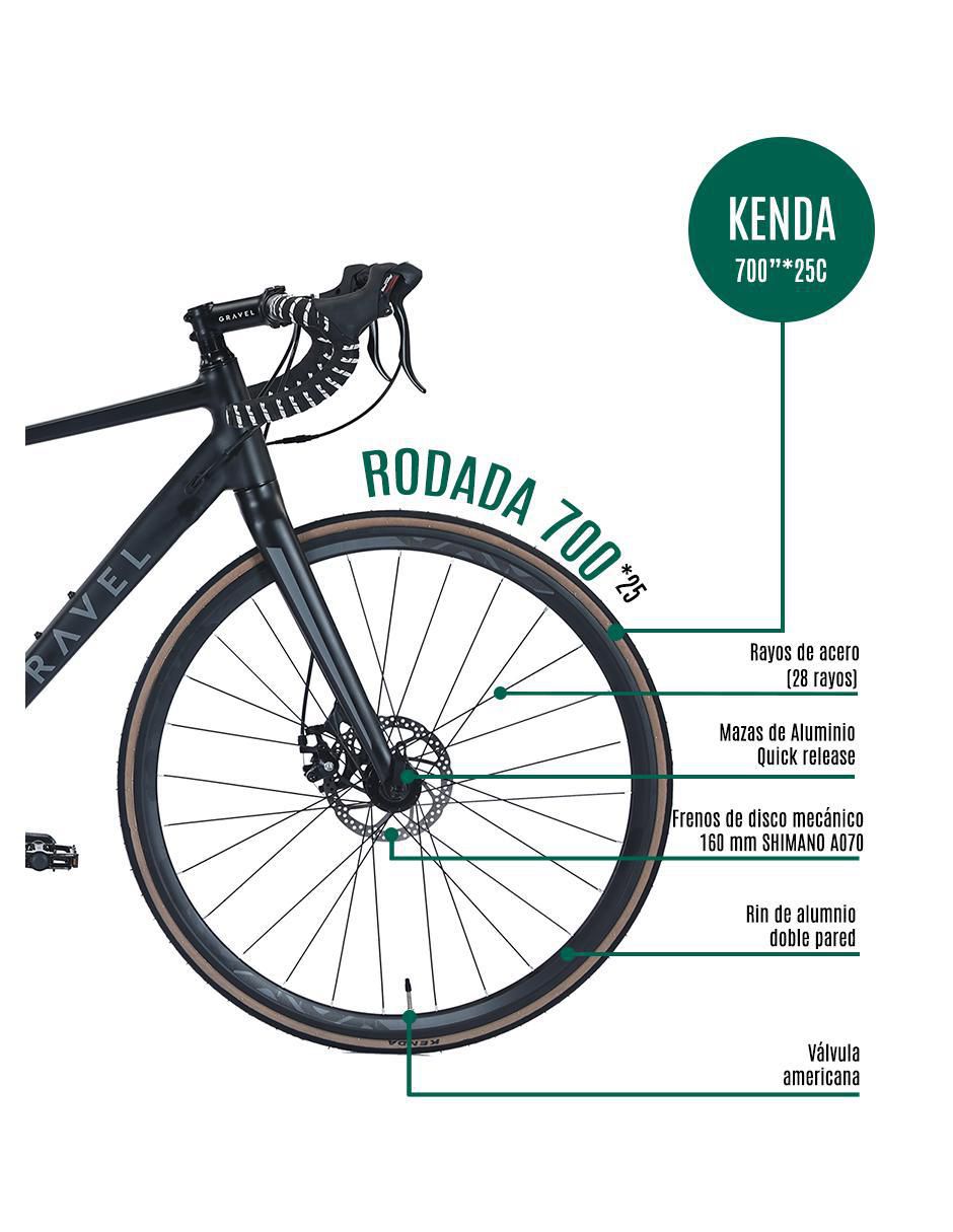 Bicicleta de ruta rodada 700 Armstrong unisex 5