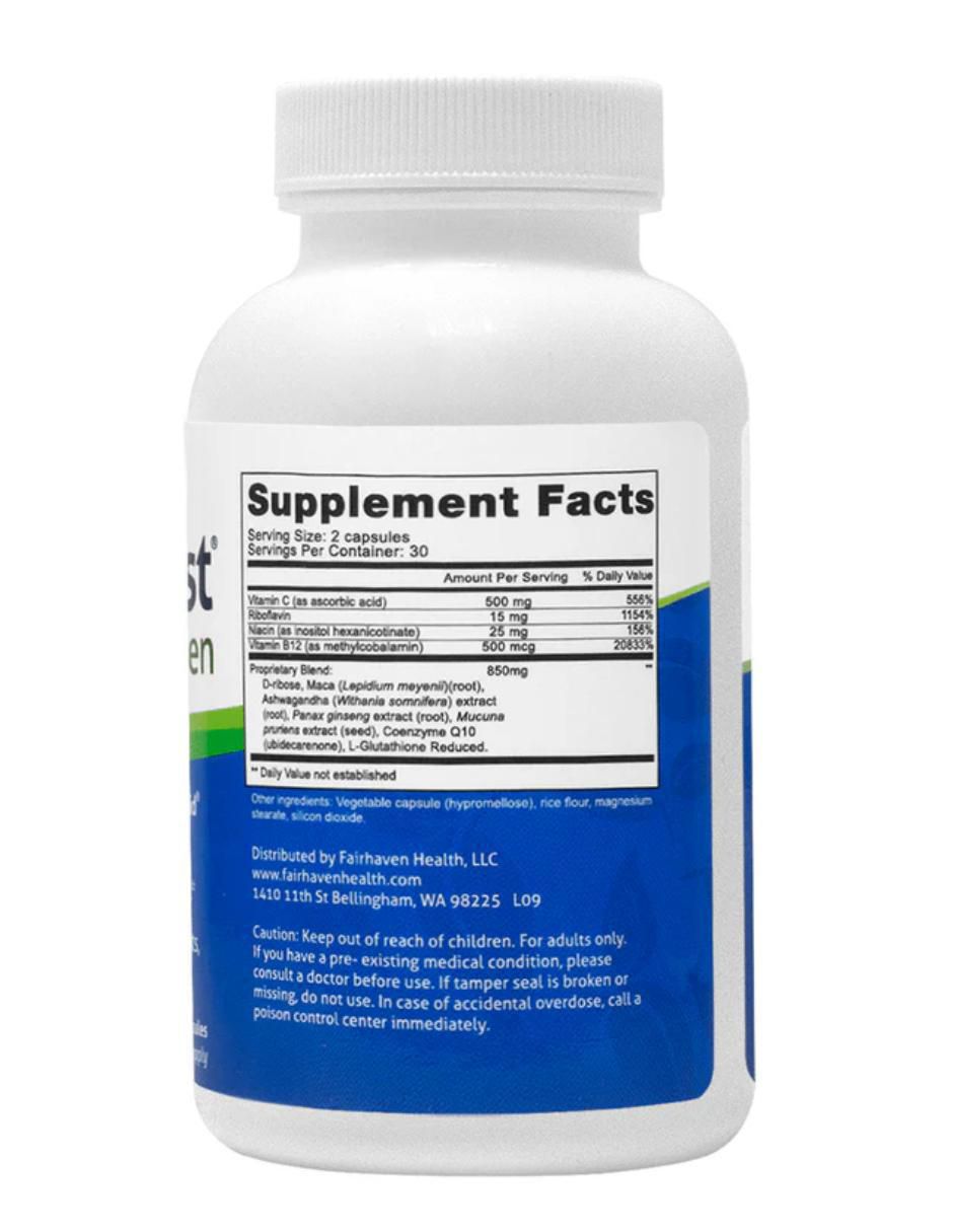Countboost For Men Fertilidad con multivitaminico sabor natural de 60 cápsulas 2