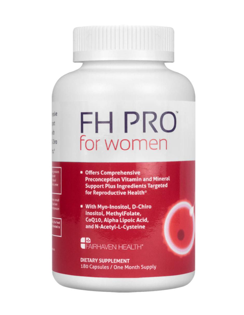 Fh Pro Women Fertilidad con multivitaminico sabor natural de 180 Cápsulas Fh Pro Women Fertilidad con multivitaminico sabor natural de 180 Cápsulas