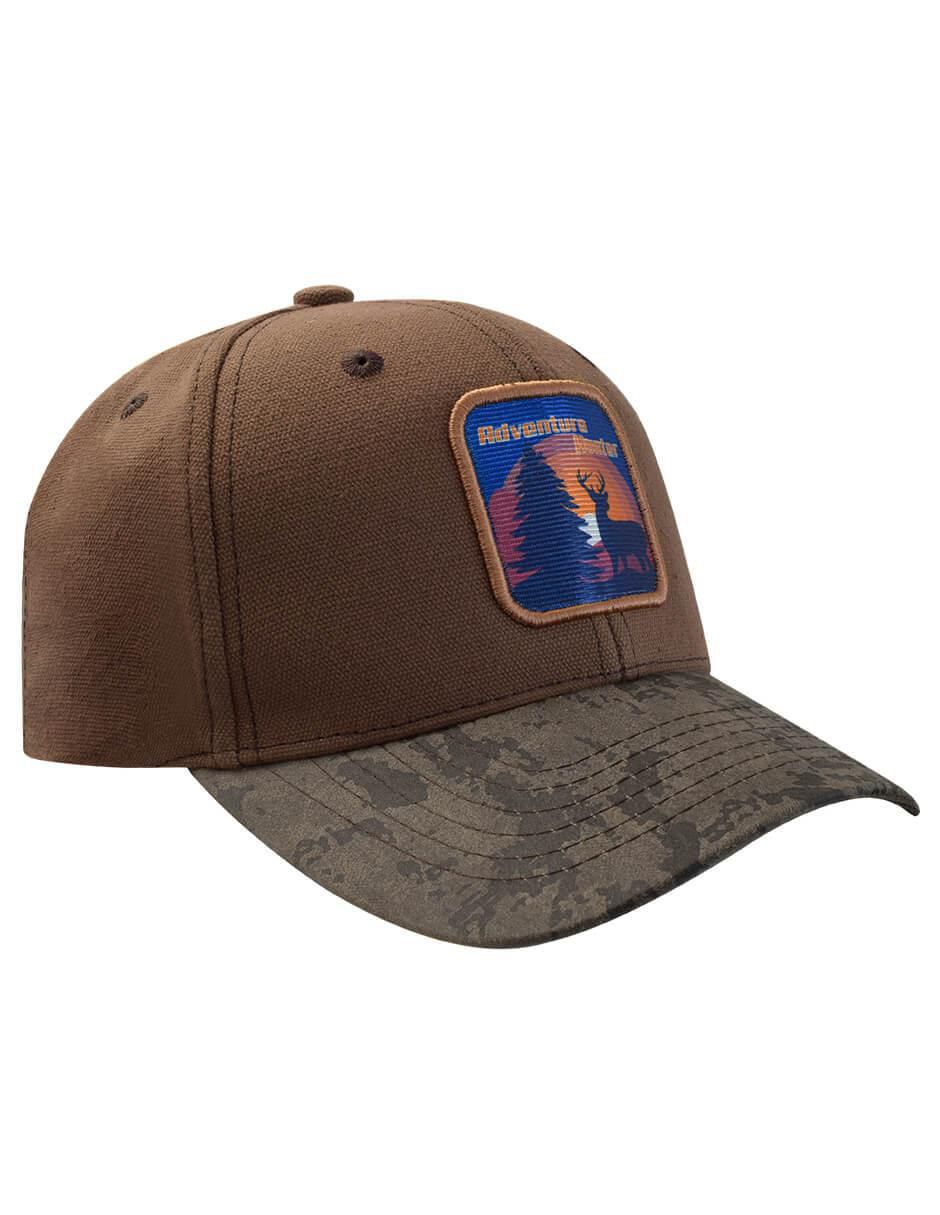 Gorra visera curva hebilla Adventure Hunter unisex