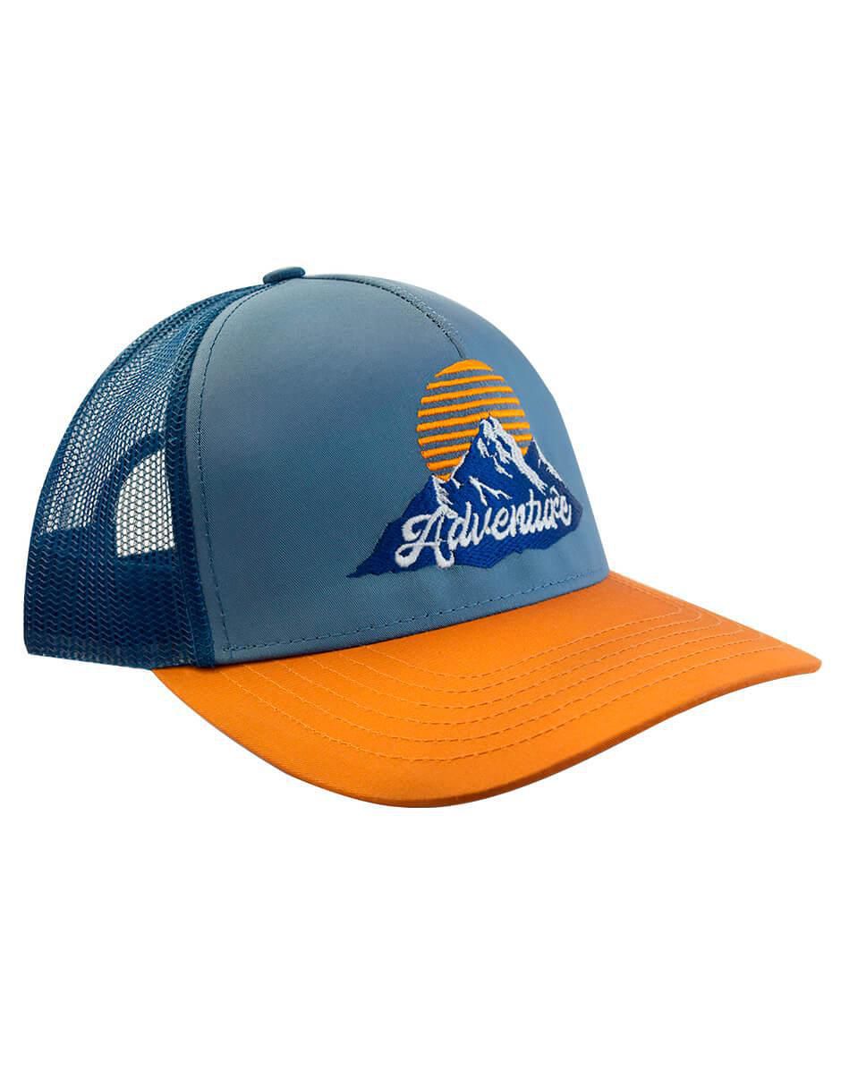 Gorra visera curva snapback Adventure unisex