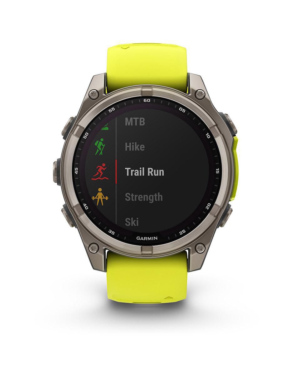 Garmin Fenix 8 Solar Cristal zafiro para todo tipo de entrenamiento