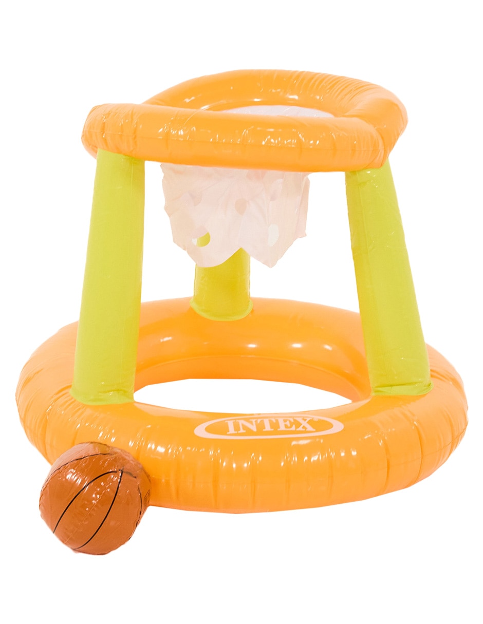 Inflable acuático forma de canasta de basquetbol infantil 2