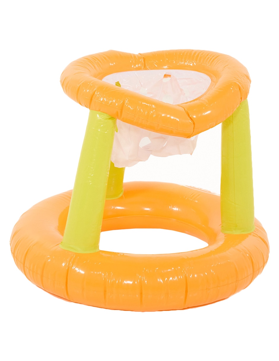 Inflable acuático forma de canasta de basquetbol infantil 4