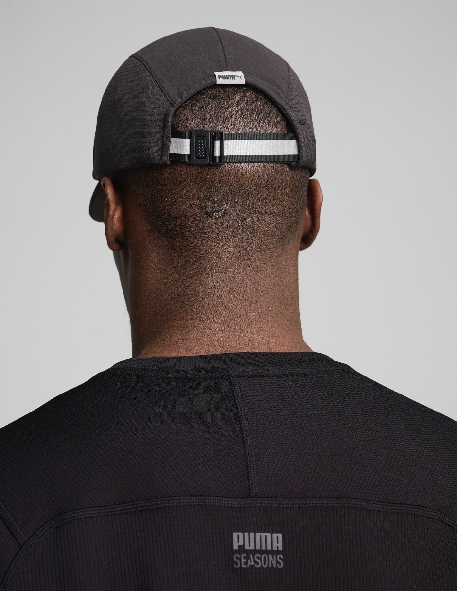 Gorra con visera plana hebilla para correr para adulto 4