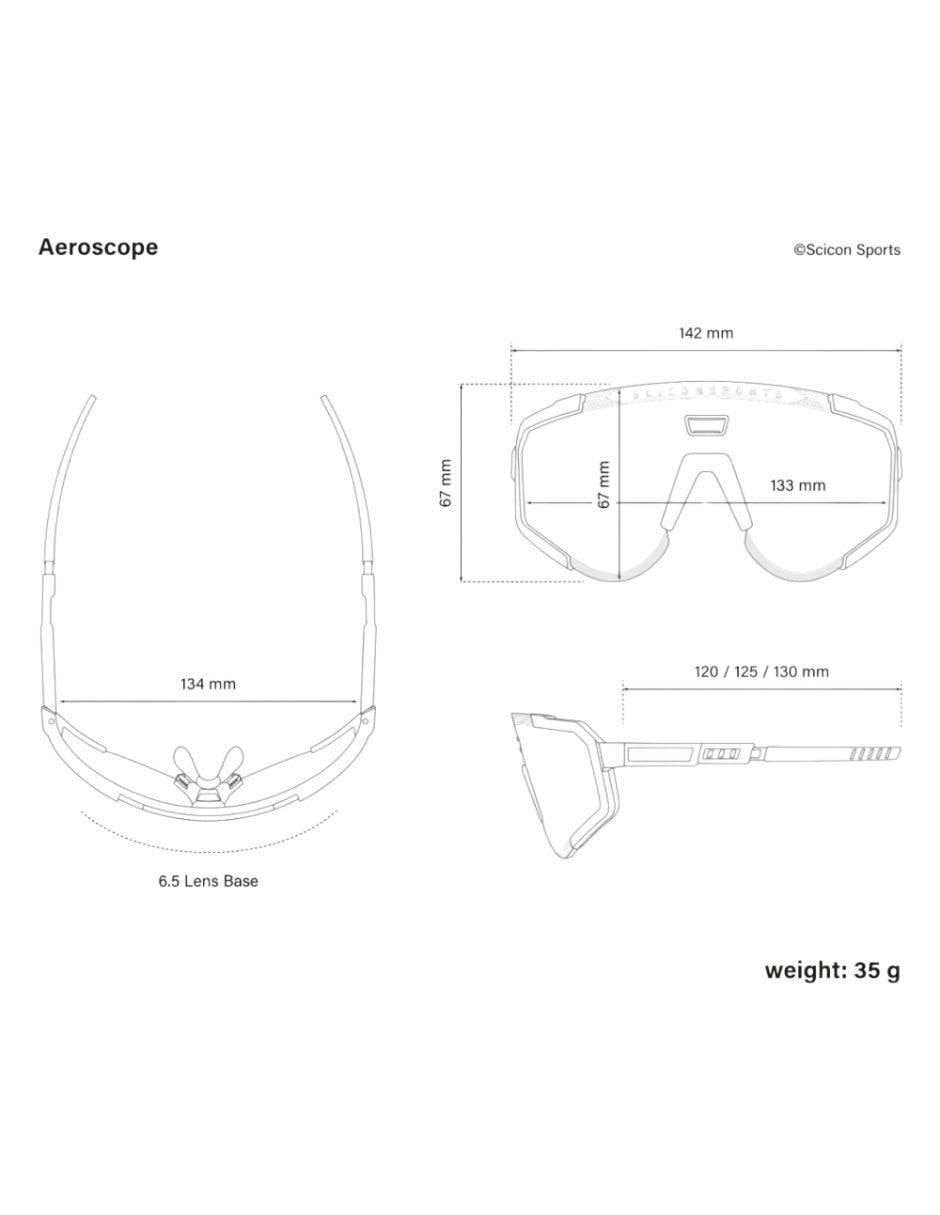 Lentes de ciclismo Scicon Aeroscope