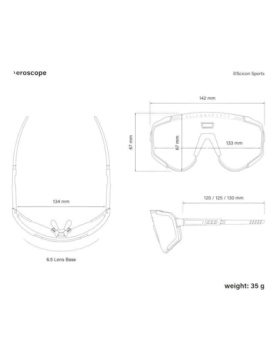 Lentes de ciclismo Aeroscope Photochromic 6