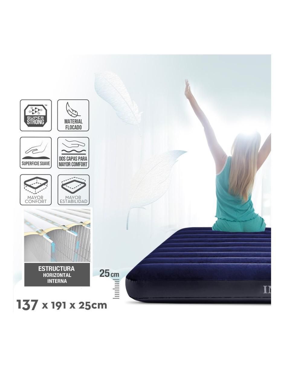 Colchón inflable 64758 colchoneta pillow top integrada 3