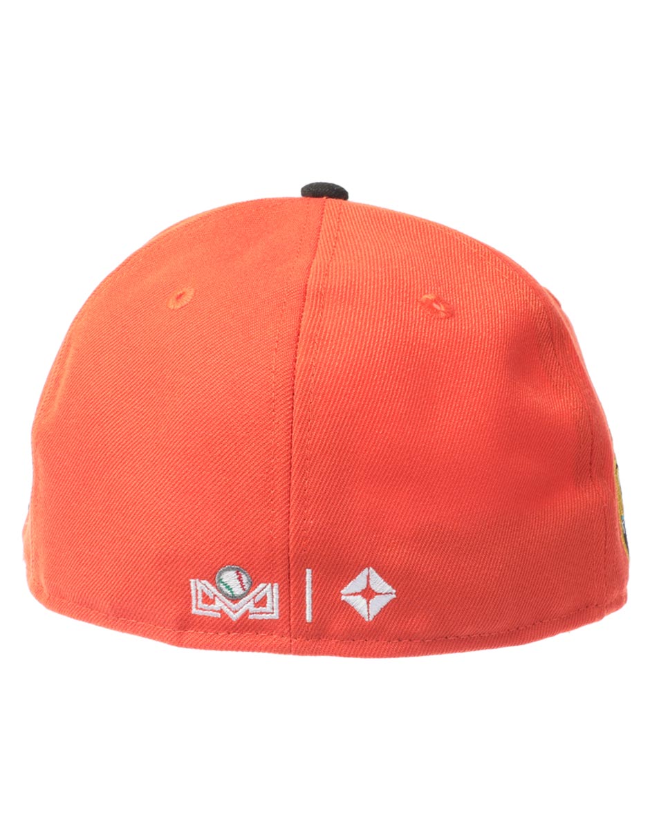 Gorra visera plana cerrada LMP Naranjeros de Hermosillo unisex 2