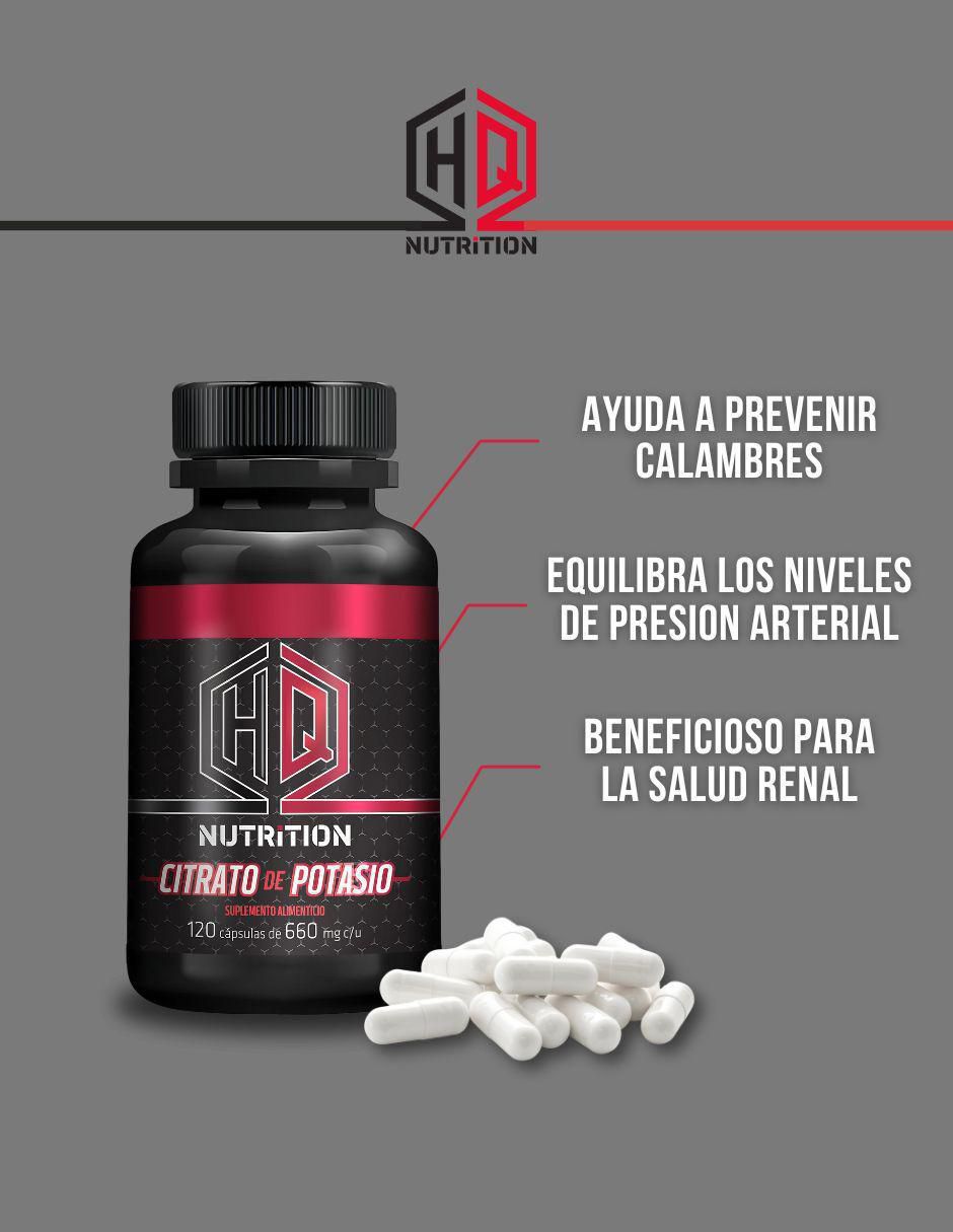 Citrato de potasio de 120 cápsulas 5