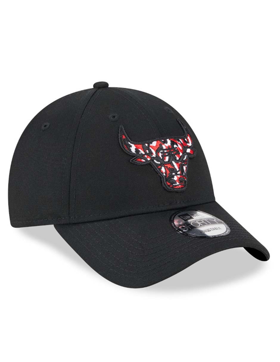 Gorra visera curva correa ajustable Seasonal Infill Nba Chicago Bulls unisex 3