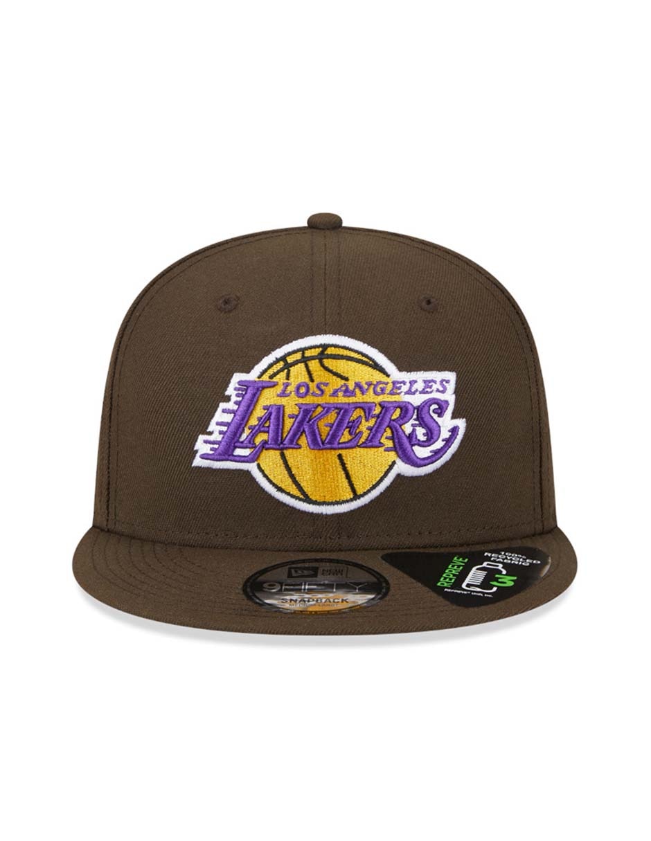 Gorra visera plana correa ajustable Repreve 9fifty Nba Los Angeles Lakers unisex 4