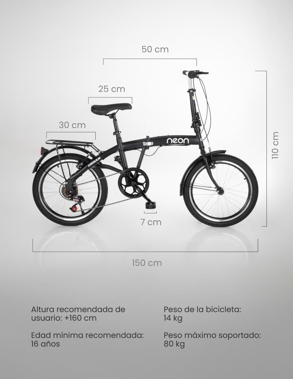 Bicicleta de ruta rodada 20 unisex 5