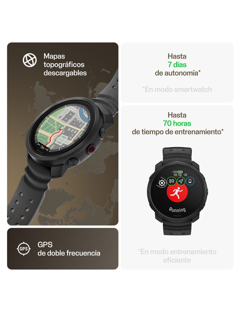 Monitor de ejercicio Vantage M3 AMOLED para multidisciplina 8
