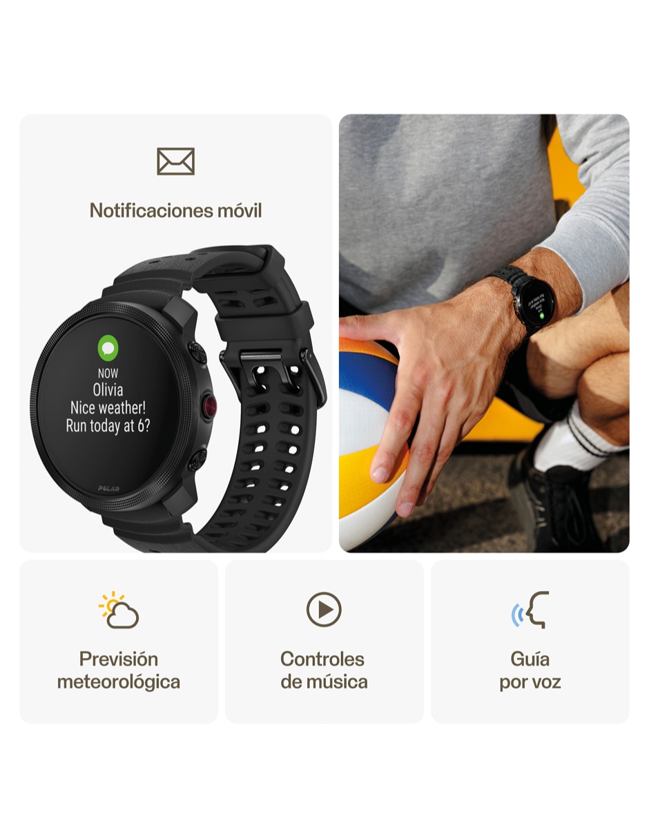 Monitor de ejercicio Vantage M3 AMOLED para multidisciplina 9