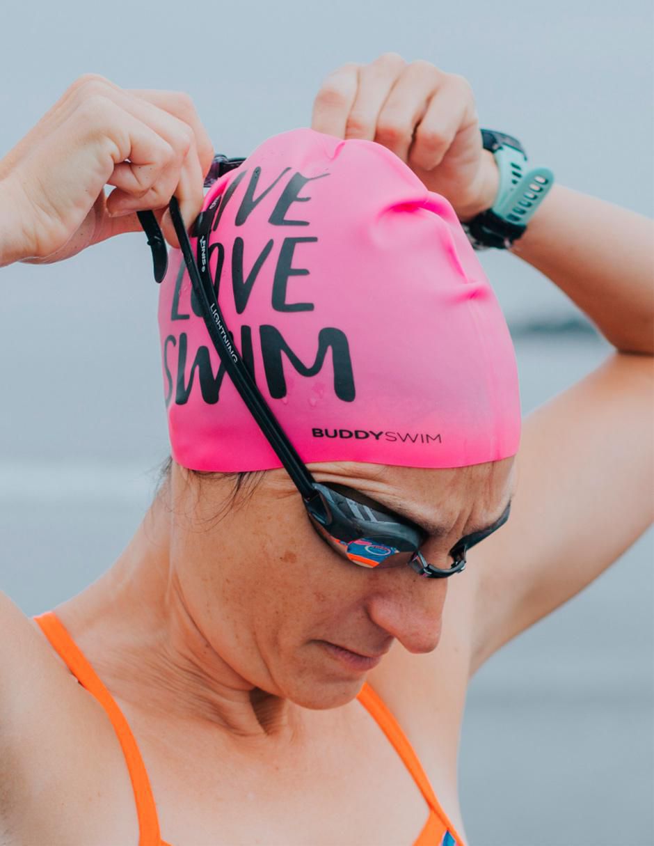 "gorra para natación" "de" silicón buddyswim