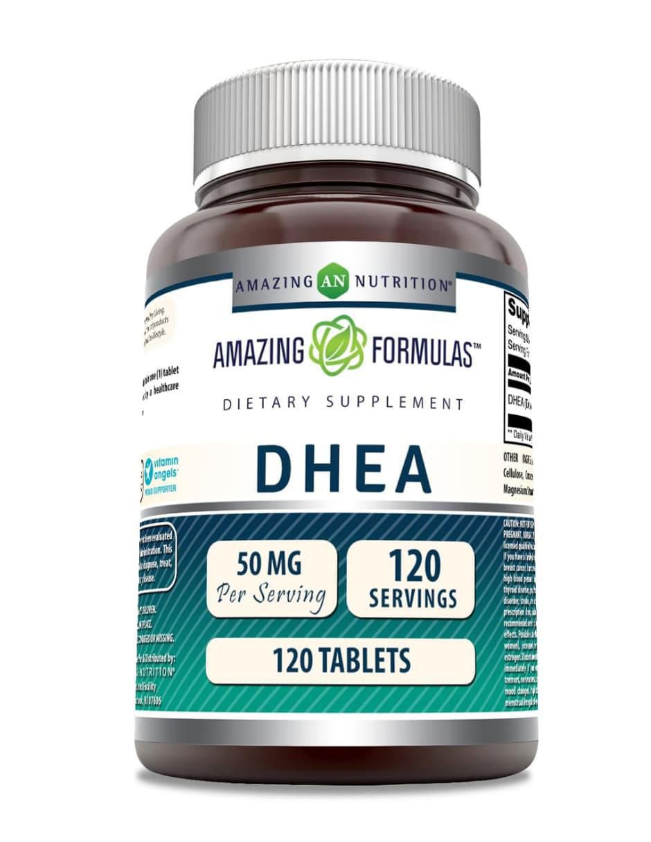 DHEA sabor natural de 120 tabletas