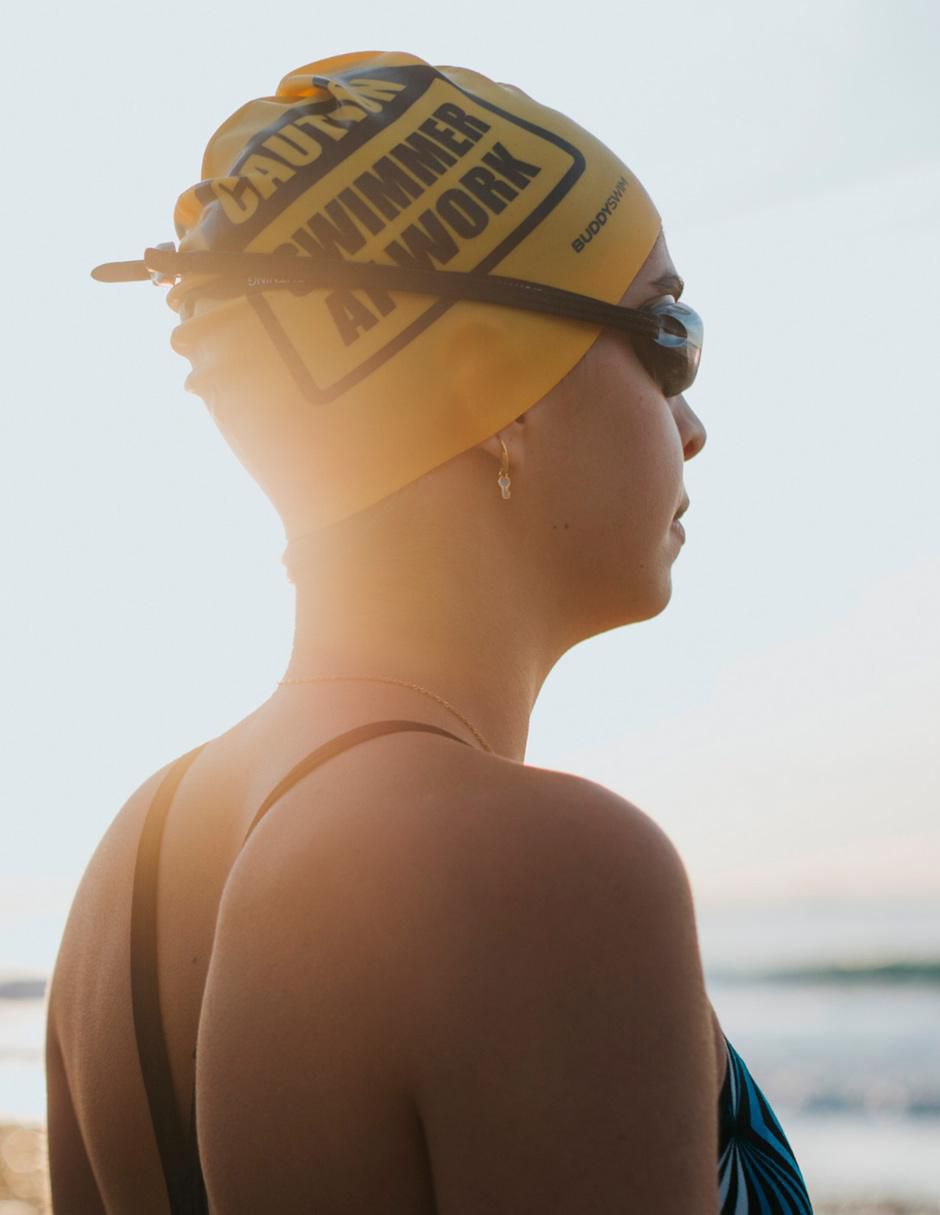 Gorra para natación de silicón 4