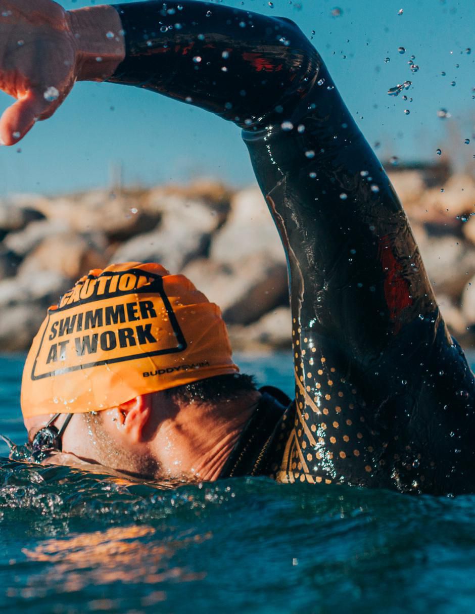 Gorra para natación de silicón 5