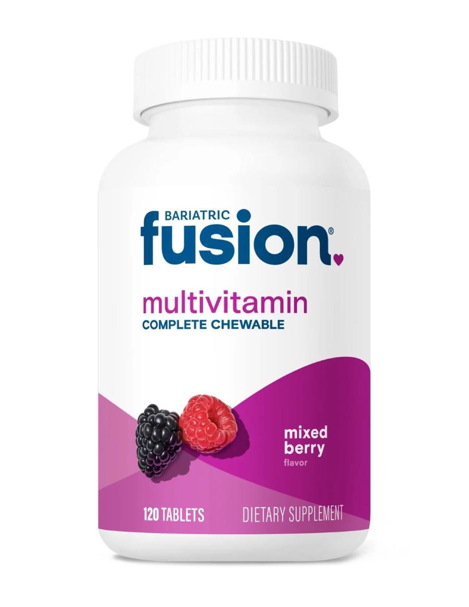 Multivitamin Complete Chewable sabor berry de 120 tabletas