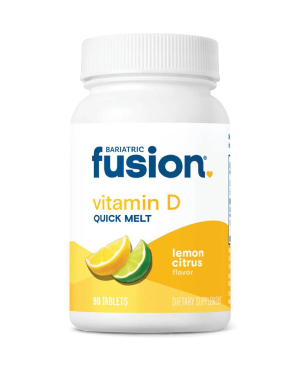 Vitamin D Quick Melt con vitamina d3 sabor limón de 90 tabletas
