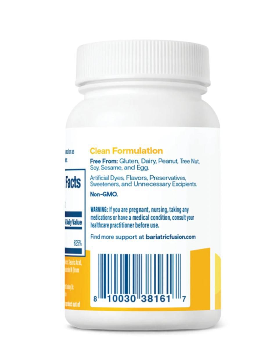 Vitamin D Quick Melt con vitamina d3 sabor limón de 90 tabletas 4