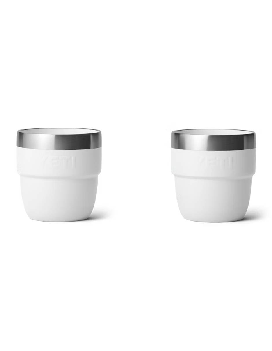 VASO YETI ACERO INOXID, 118 ML, BLANCO