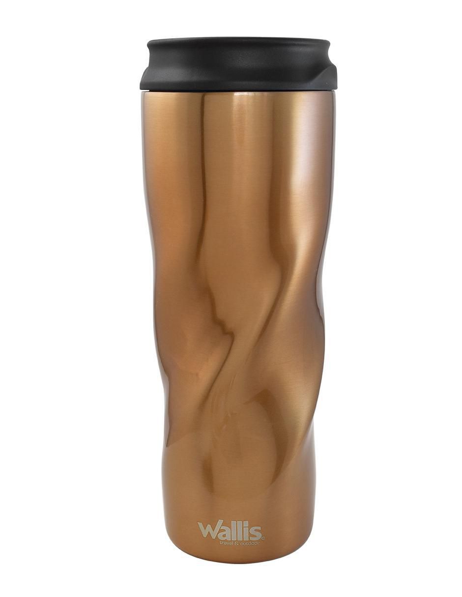 Termo de acero inoxidable con tapa rosca 470 ml