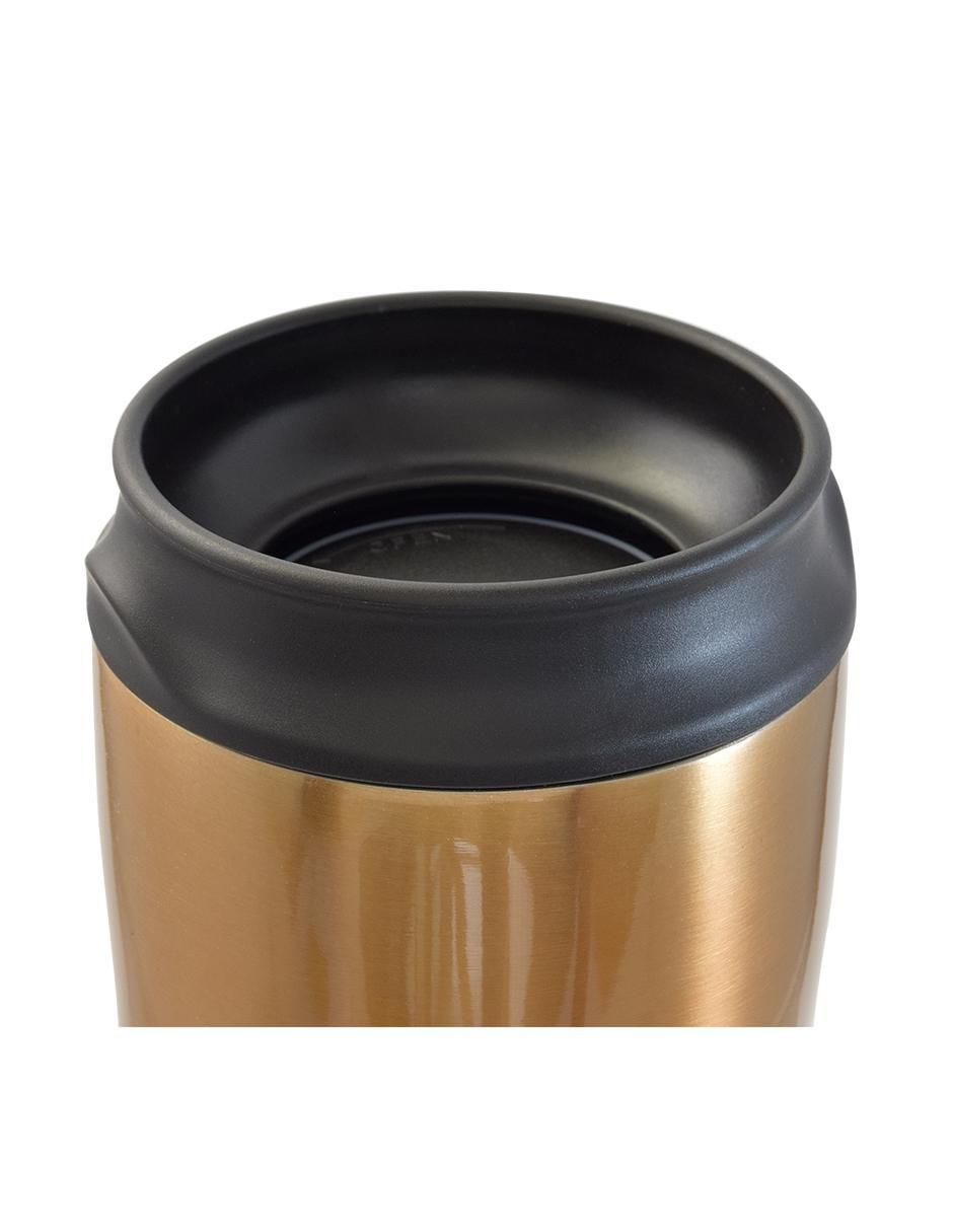 Termo de acero inoxidable con tapa rosca 470 ml 4