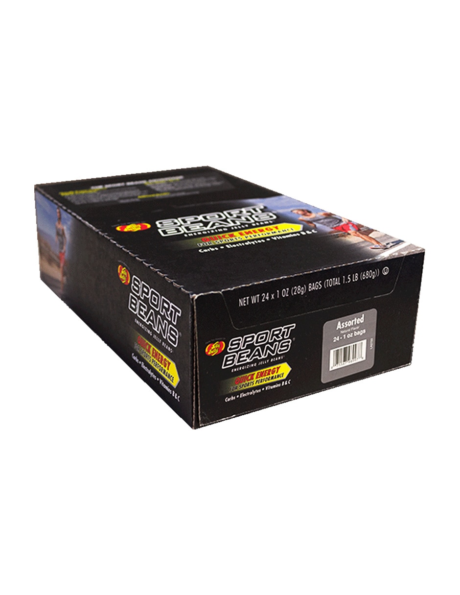 Quick Energy Sport Beans con vitamina b, magnesio, zinc, selenio, manganeso y pimienta de cayena sabor frutas 2