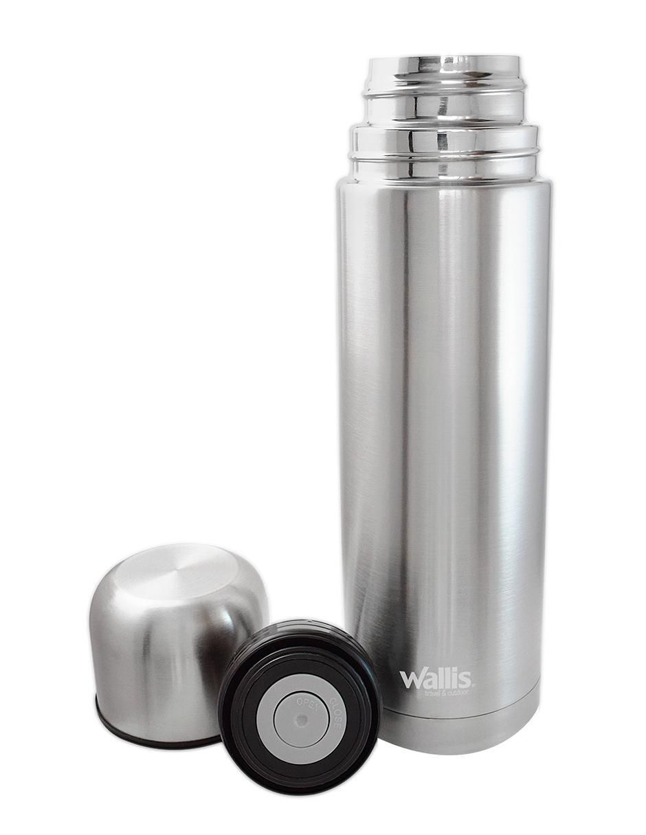 Termo de acero inoxidable con tapa rosca 750 ml 2
