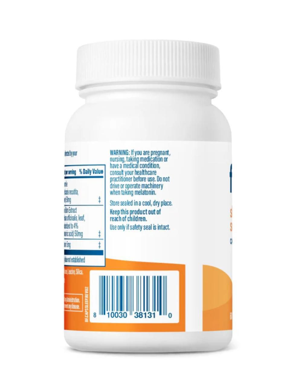 Sleep Support Dormir Bariátrico con ashwagandha, manzanilla, melatonina, bálsamo de limón sabor natural de 60 cápsulas 5