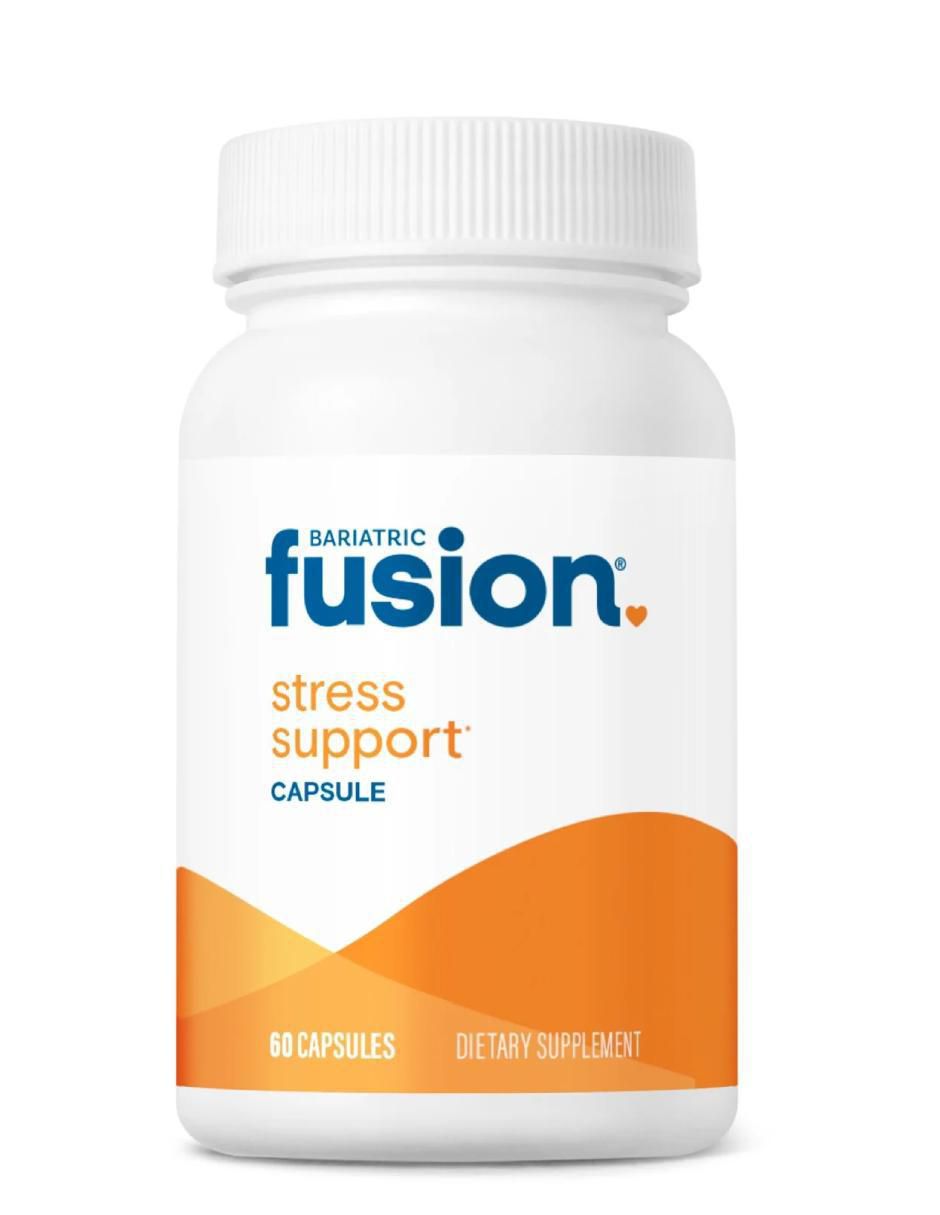 Stress Support Bariátrico con ashwagandha y magnesio sabor natural de 60 cápsulas Stress Support Bariátrico con ashwagandha y magnesio sabor natural de 60 cápsulas