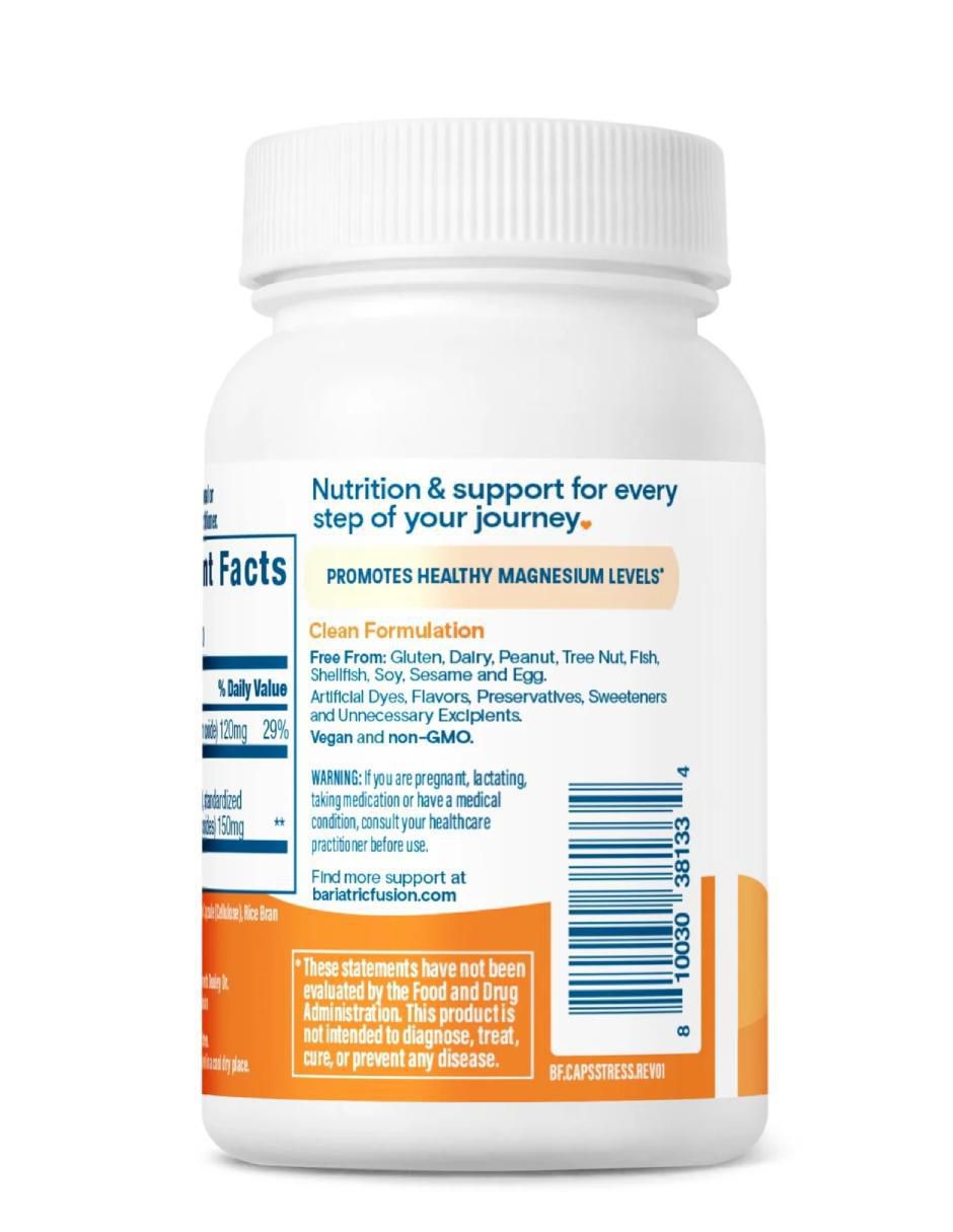 Stress Support Bariátrico con ashwagandha y magnesio sabor natural de 60 cápsulas 5