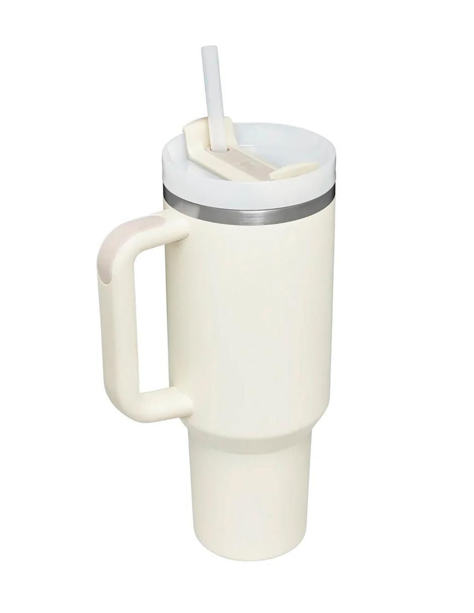 Termo de acero inoxidable con tapa a presión 1.1 L 2