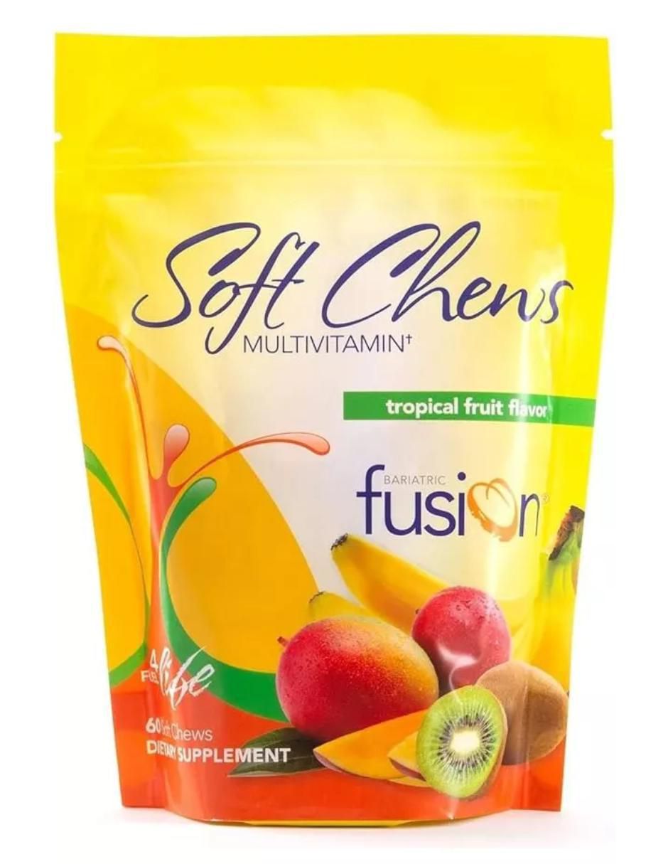 Multivitamin Tropical Bariátrico sabor frutas tropicales de 60 piezas