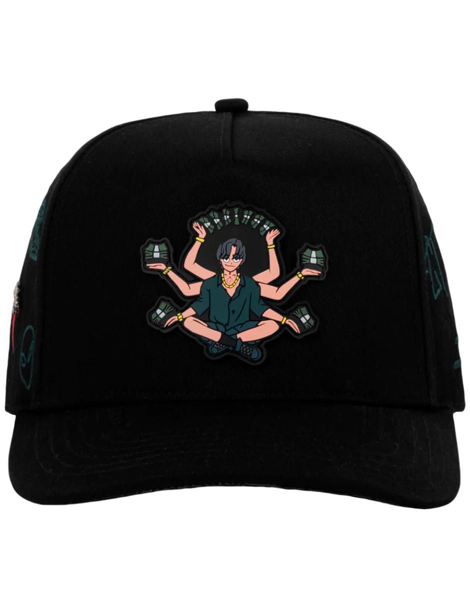 Gorra visera plana broche casual para hombre 2