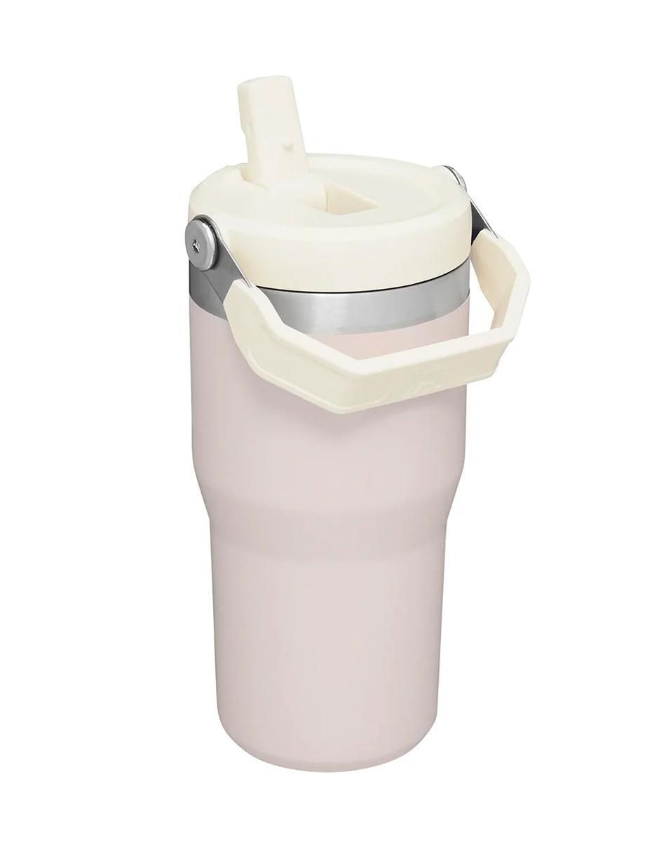 Termo de acero inoxidable Iceflow Flip Straw con tapa rosca 591 ml 2