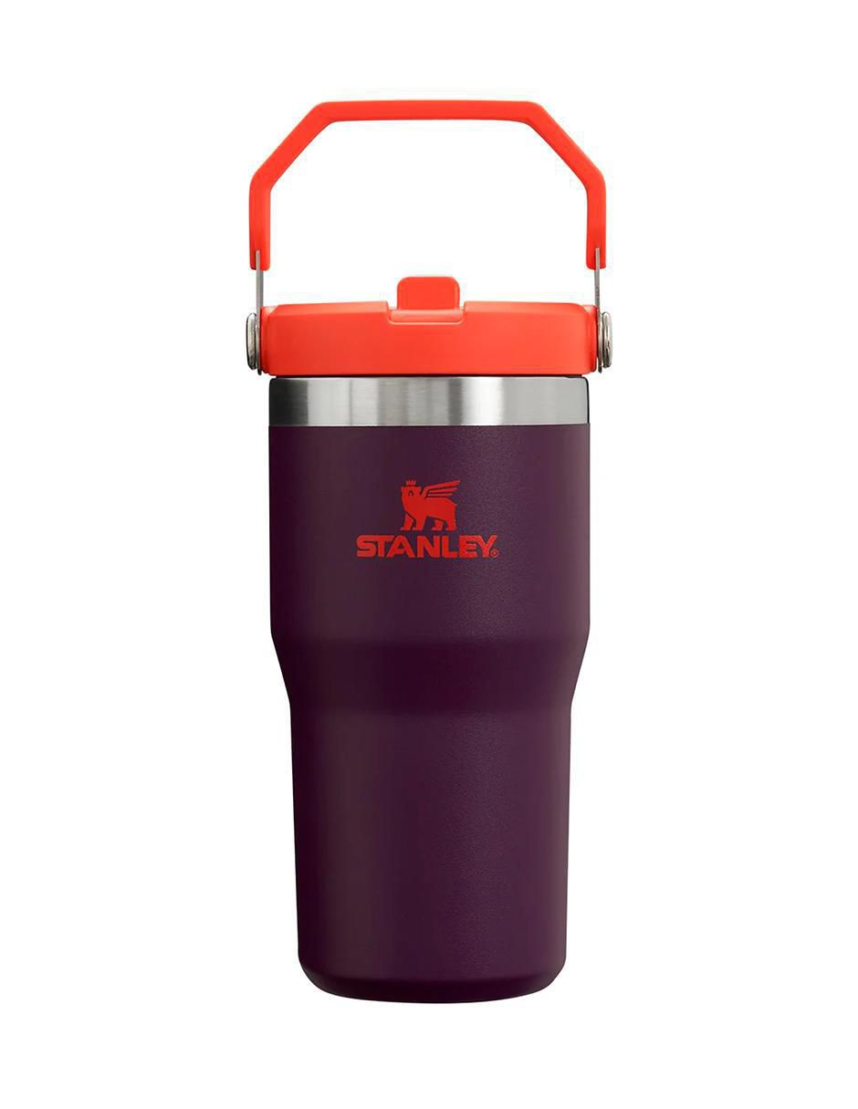 Termo de acero inoxidable Iceflow Flip Straw con tapa rosca 591 ml