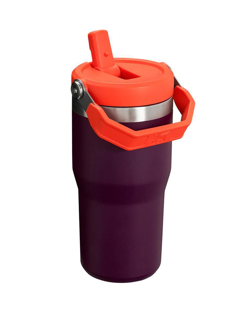 Termo de acero inoxidable Iceflow Flip Straw con tapa rosca 591 ml 3