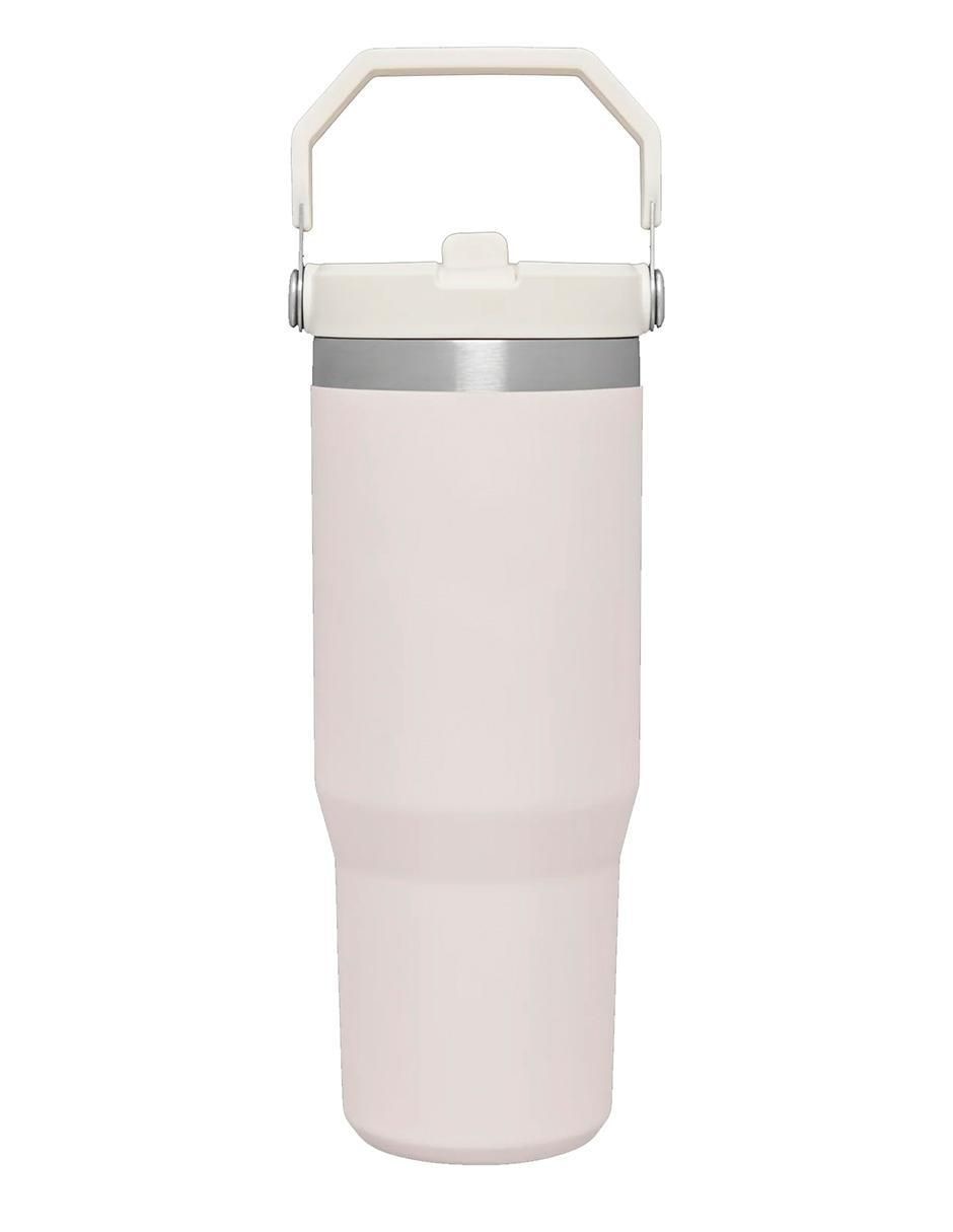Termo de acero inoxidable Iceflow Flip Straw con tapa rosca 850 ml 3