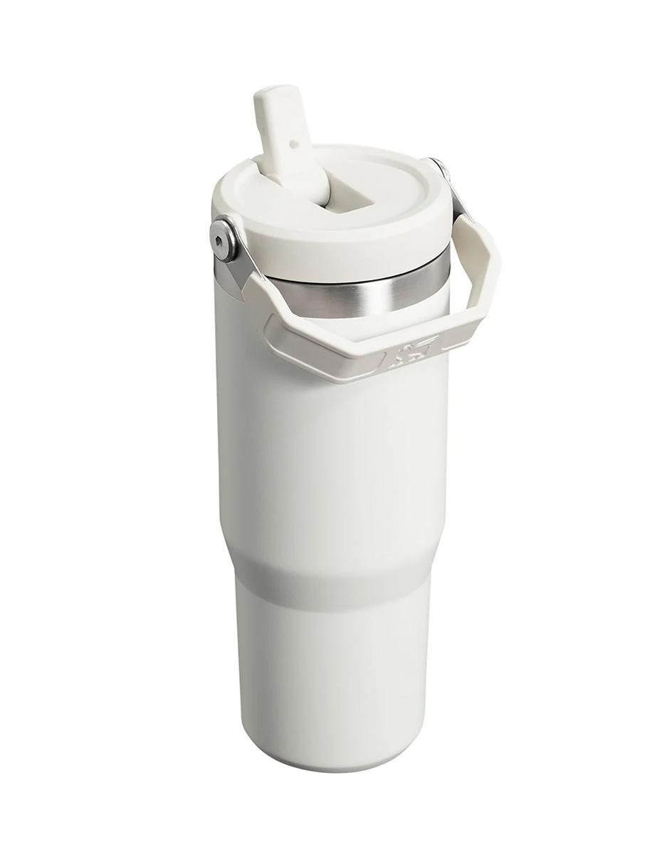 Termo de acero inoxidable Iceflow Flip Straw con tapa rosca 850 ml