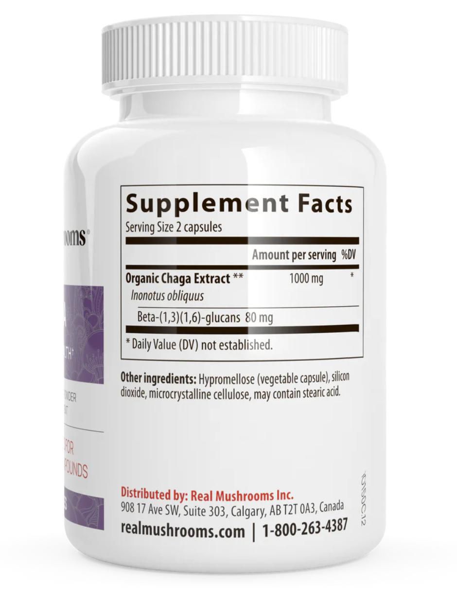 Salud Digestiva con chaga sabor natural de 300 cápsulas 2